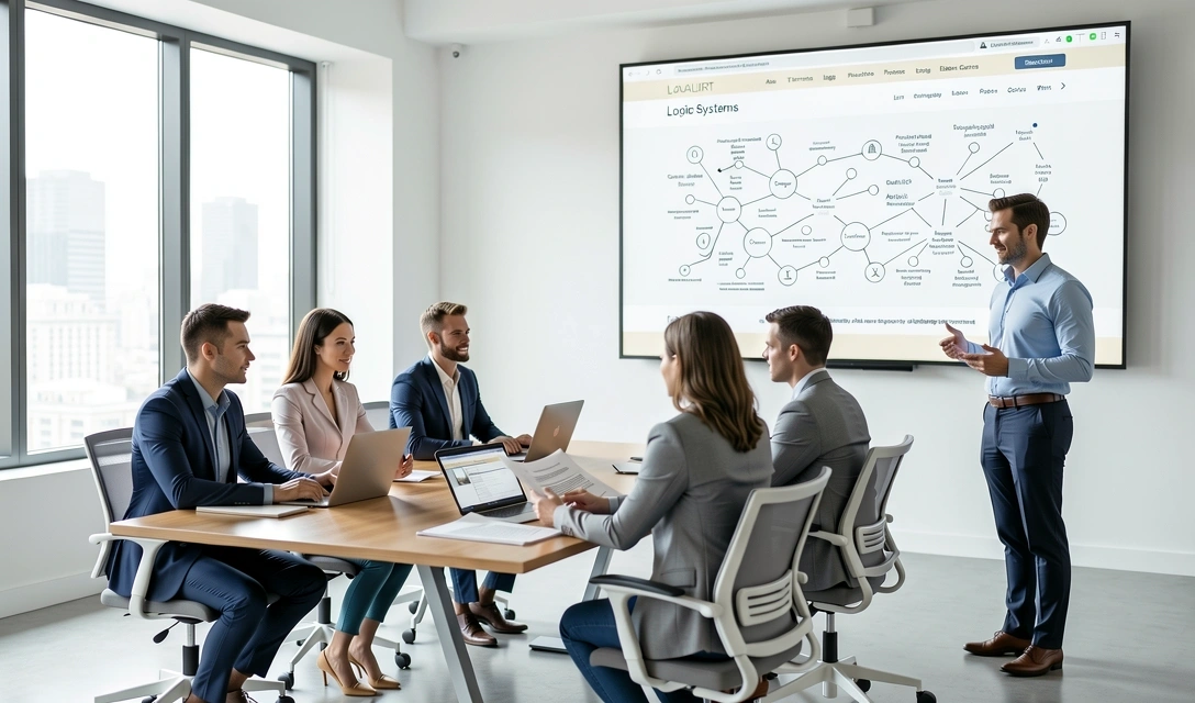 Consultation environment for logic systems planning